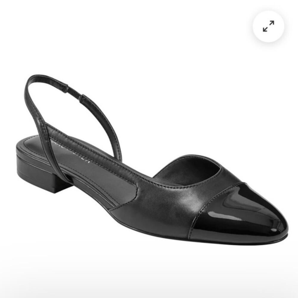 Marc Fisher Black Flats